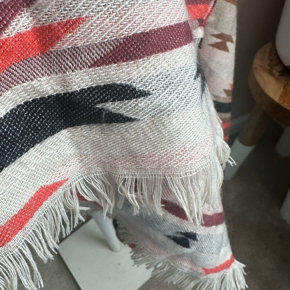 Aztec Print Scarf Wrap Accessory O/S - Picture 4 of 6